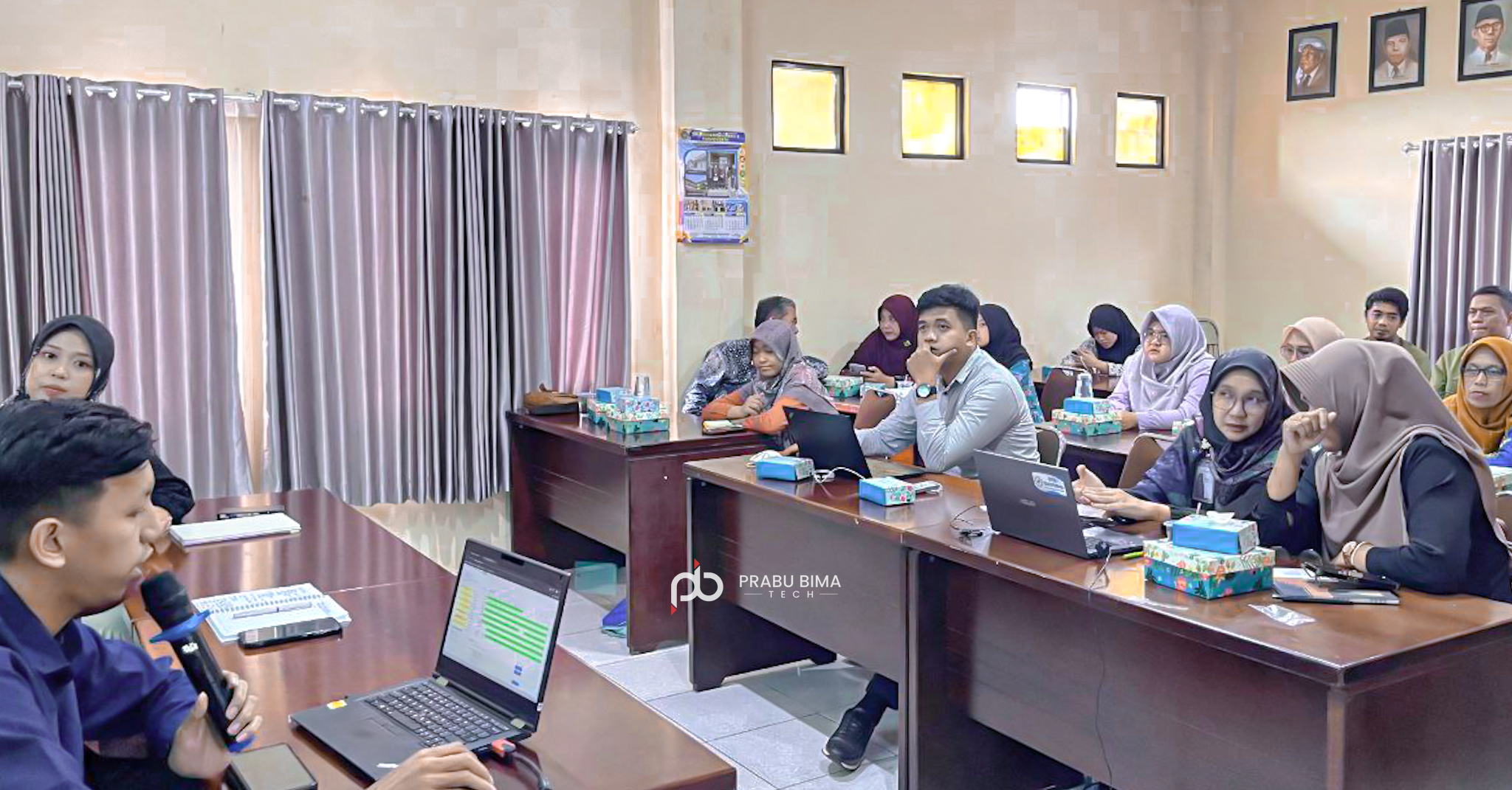 Prabu Bima Tech Sosialisasikan Aplikasi Edupay di Gedung Dakwah Muhammadiyah Purwokerto