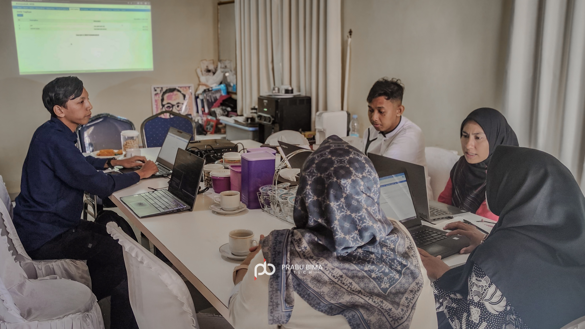 Kunjungan Prabu Bima Tech ke Assadah GIS