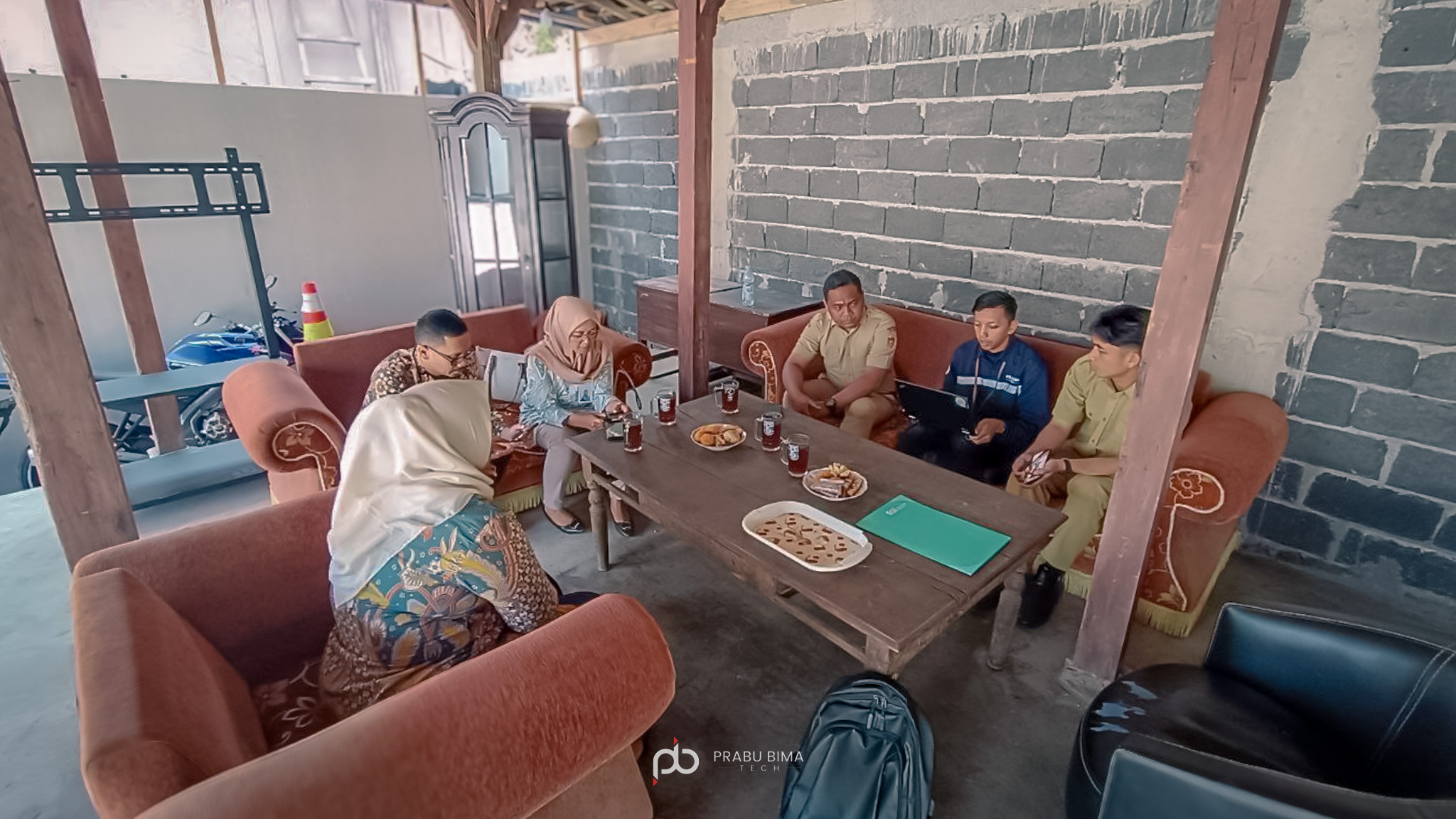 Prabu Bima Tech Sosialisasikan Aplikasi elPrabu di SMK Nusantara Kertek Wonosobo